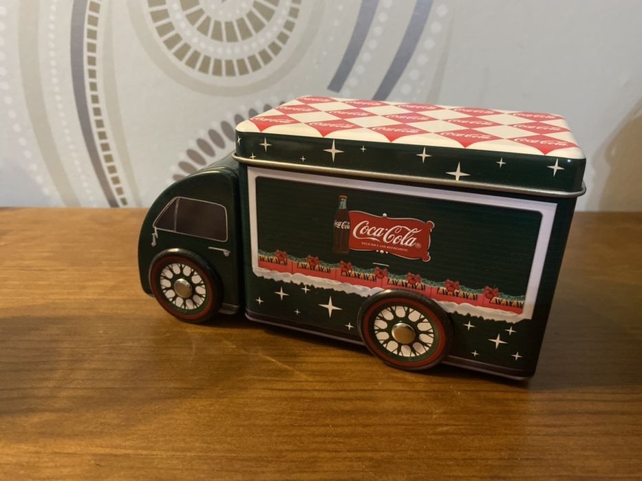 Carrinhas miniatura Coca-cola