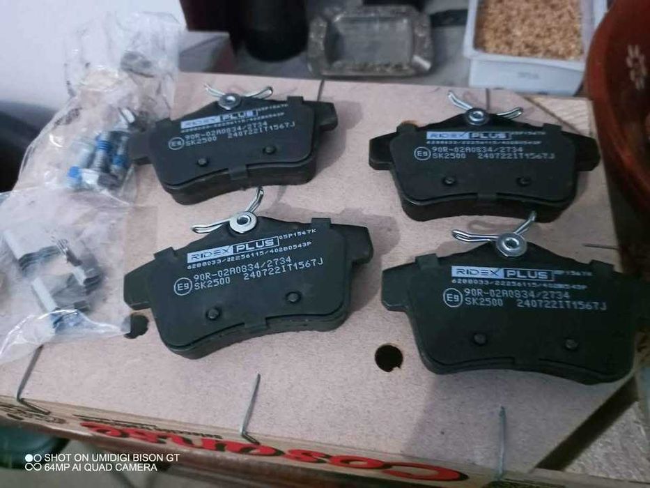 Pastilhas de travão RIDEX PLUS