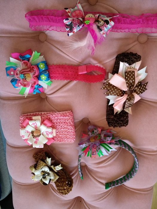 Fitas cabelo menina artesanais vários modelos