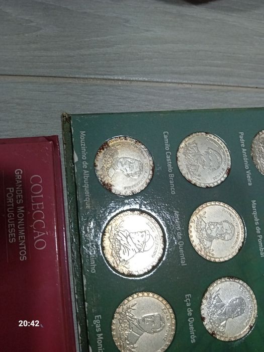 Colecção Grandes Monumentos Figuras Portuguesas Medalhas