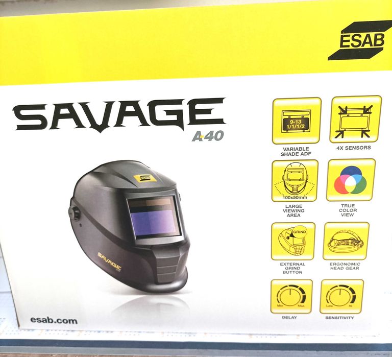 Przyłbica spawalnicza ESAB SAVAGE A40