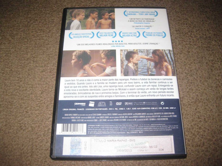 DVD "Maria-Rapaz" de Céline Sciamma