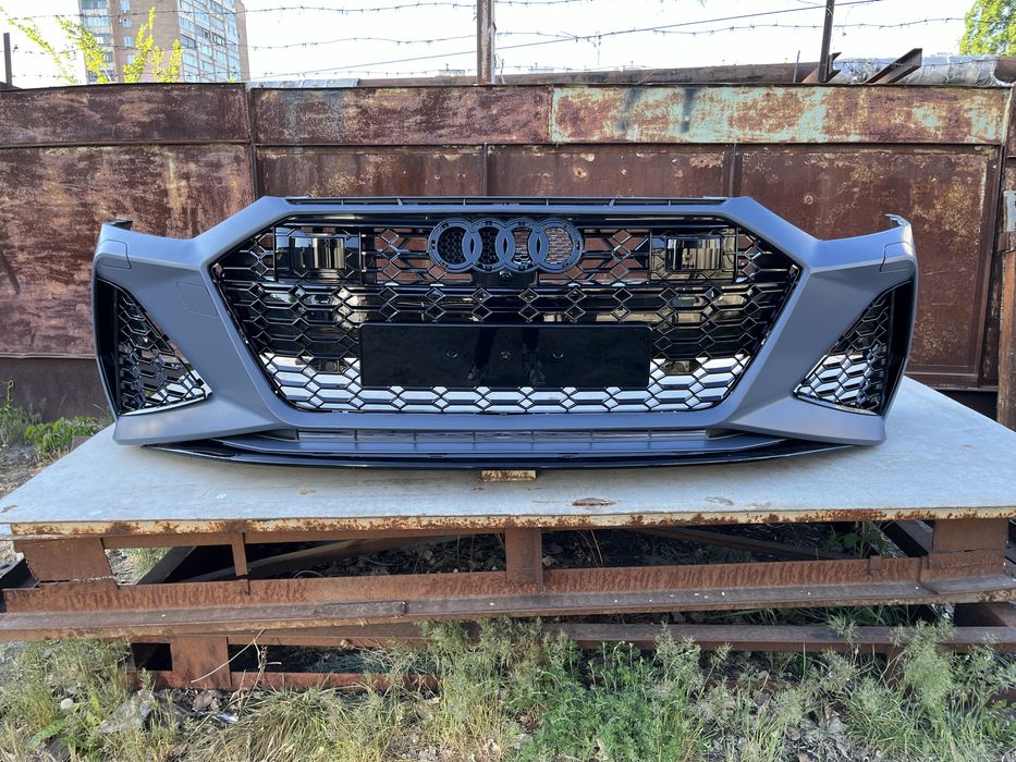 Бампер, бампер передній Audi A7 4k стиль RS 2019+