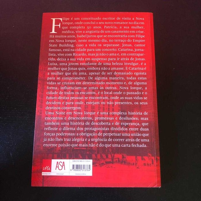 "Uma noite em Nova Iorque" de Tiago Rebelo