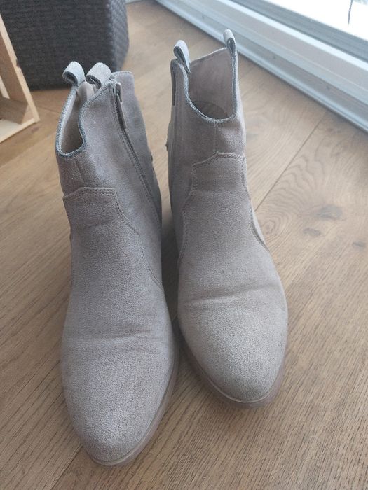 Botki zamszowe roz.40