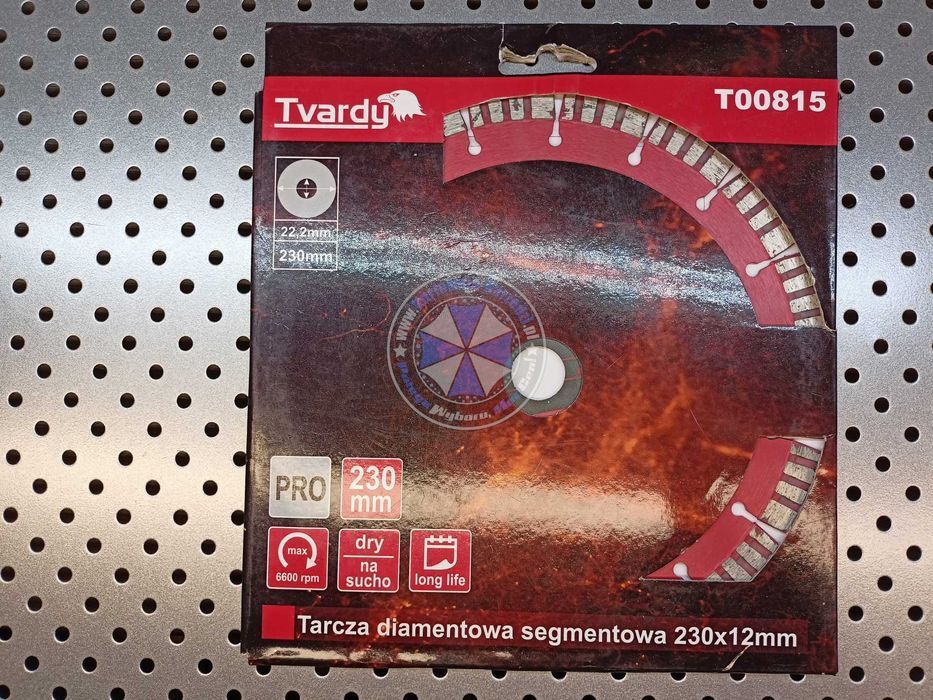 Tarcza diamentowa segmentowa 230mm h12 mm tarcza do betonu 230mm