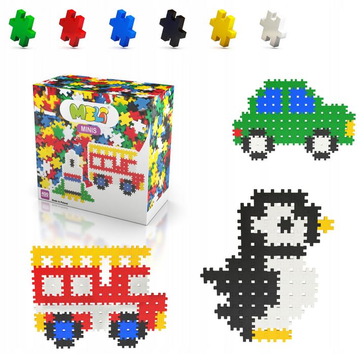 MELI MINIS 50301 MINI WAFLE KLOCKI 400 elementów