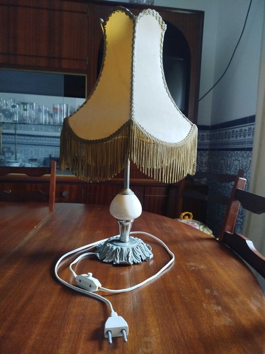 Candeeiro de Mesa Vintage