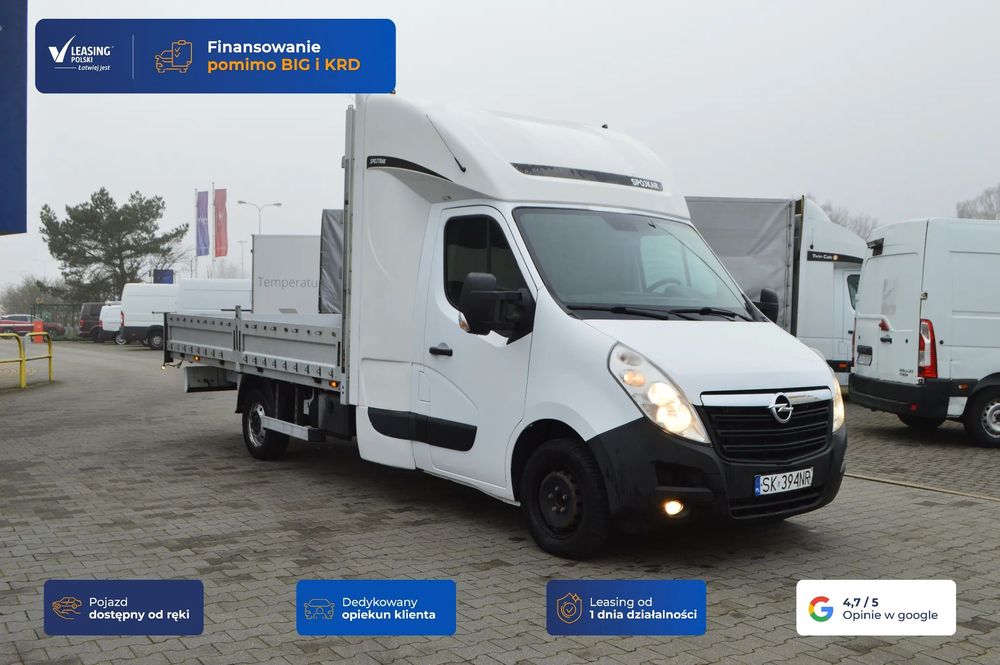 Opel MOVANO  CAPROL  [14574]Movano 2.3 D. 170 KM, skrzynia, 8 palet, polski salon, webasto.