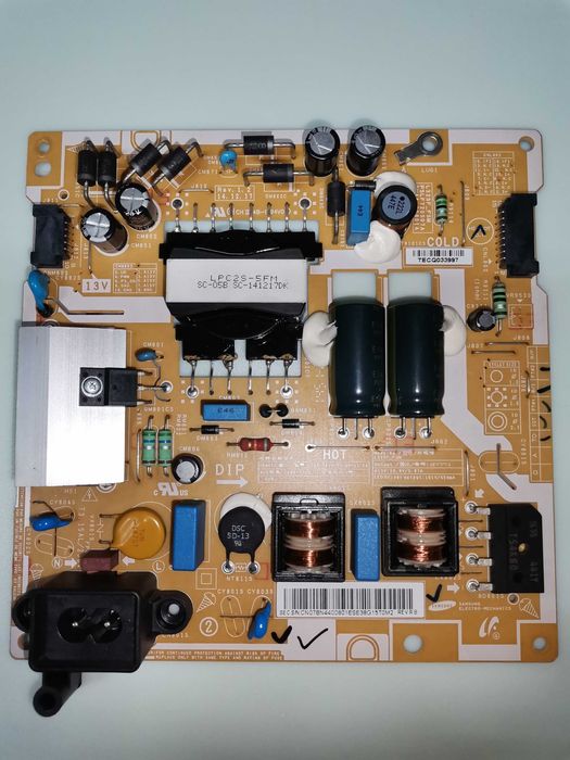 Fonte de alimentação SAMSUNG L32SF_FSM   BN44- 0 0 8 0 1 A