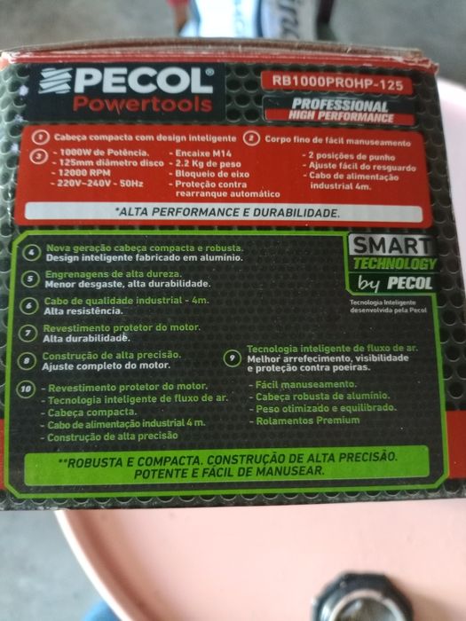 Rebarbadora 125 profissional