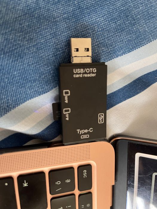 All-in-One 6-in-1 OTG Card Reader USB 2.0 / Type-C – TF, SD, and Smart Card64740057730818123