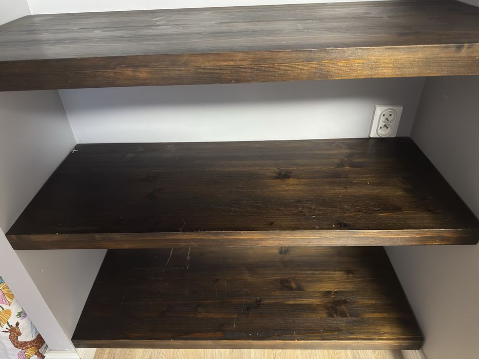 Półki drewniane  Parapety drewniane 102x40x18