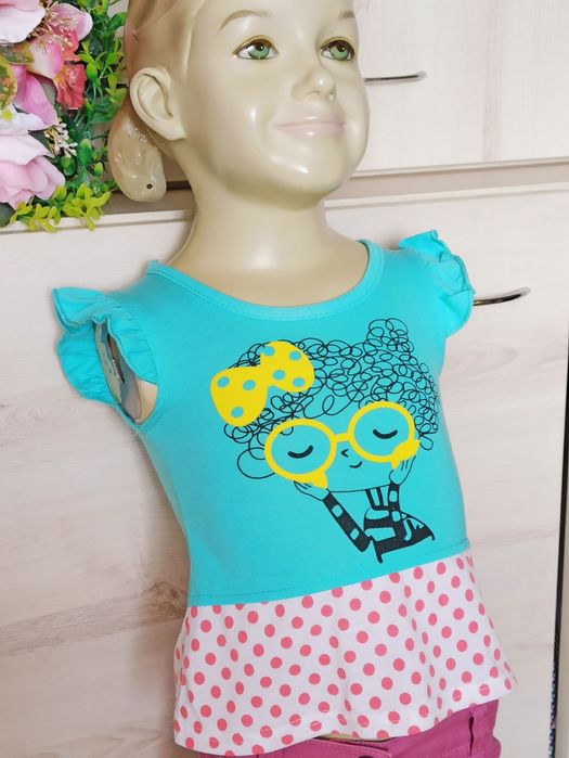 Sg bluzka 74 , 80 tunika 74 , 80 bluzeczka dla dziewczynki 74 , 80