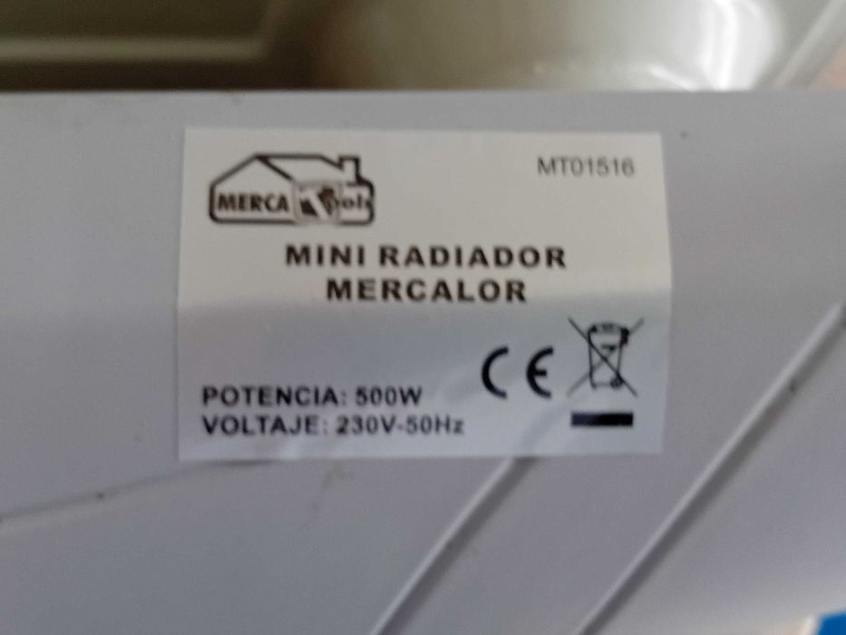 Mini radiador a óleo