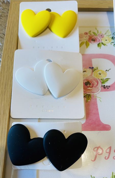 Brincos coração novos a estrear