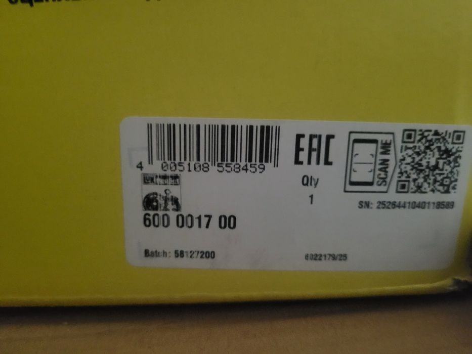 Embreagem luk referência 600 0017 00 grupo vag audi seat skoda vw
