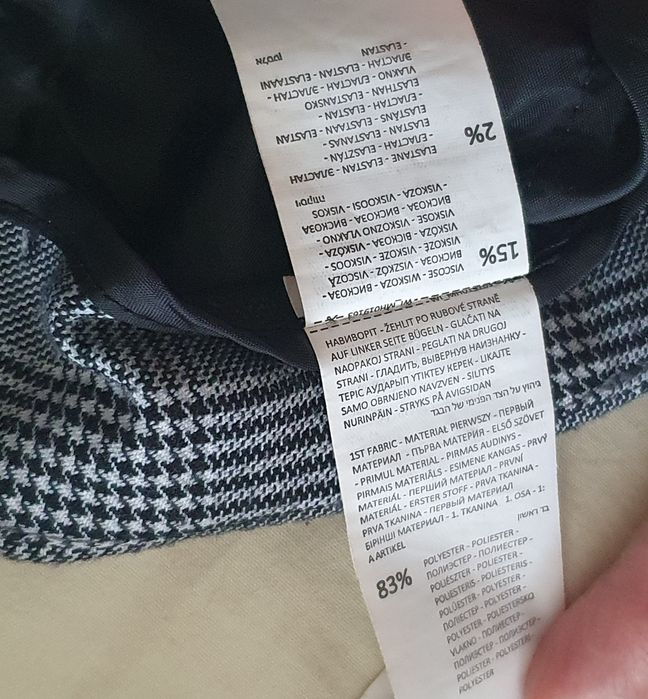 Spodnie damskie w kratę