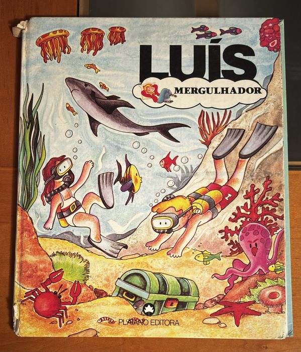 Livro infantil - Luís Mergulhador