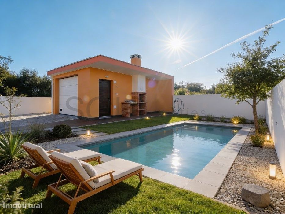Moradia Térrea T3+1 NOVA com Garagem, Jardim e Domótica
