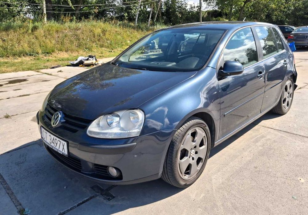 2006 VW GOLF V 1.6 MPI BSE 102 KM LAKIER LC5F Silnik Skrzynia częścI