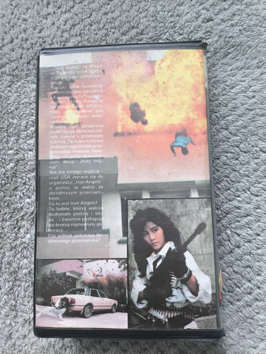 Kaseta vhs - Żelazne anioły - unikat