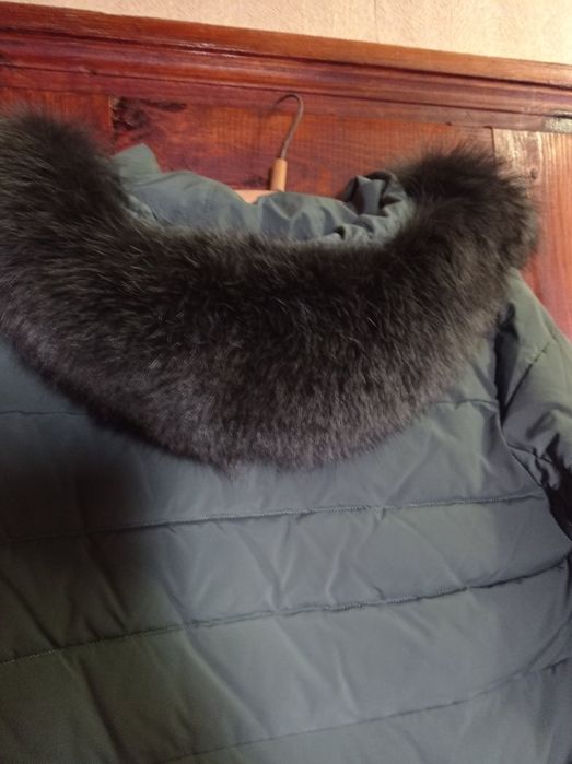 Тепле пальто біопух,натуральне хутро