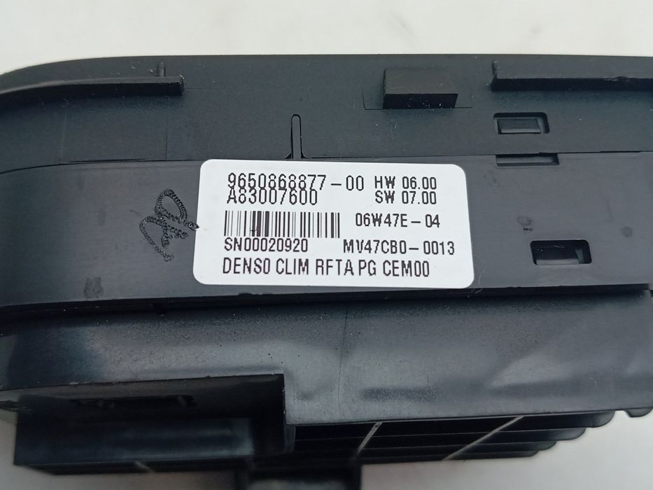 Botão / interruptor do AC CITROËN C4 Grand Picasso I (UA_)