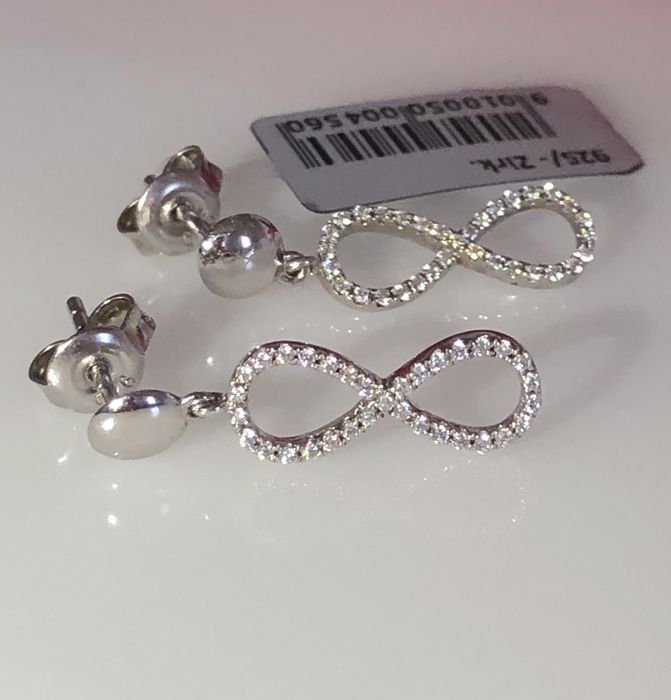 Срібні сережки Xenox (Thomas Sabo) позолота, цирконій