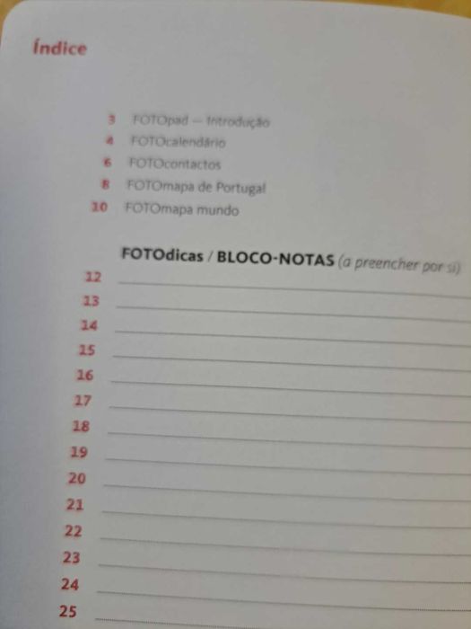 FOTO PAD livro sobre fotografia em formato moleskine (de Joel Santos)