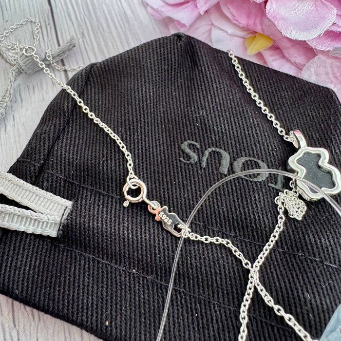 Нове срібне намисто та сережки TOUS Icon оригінал