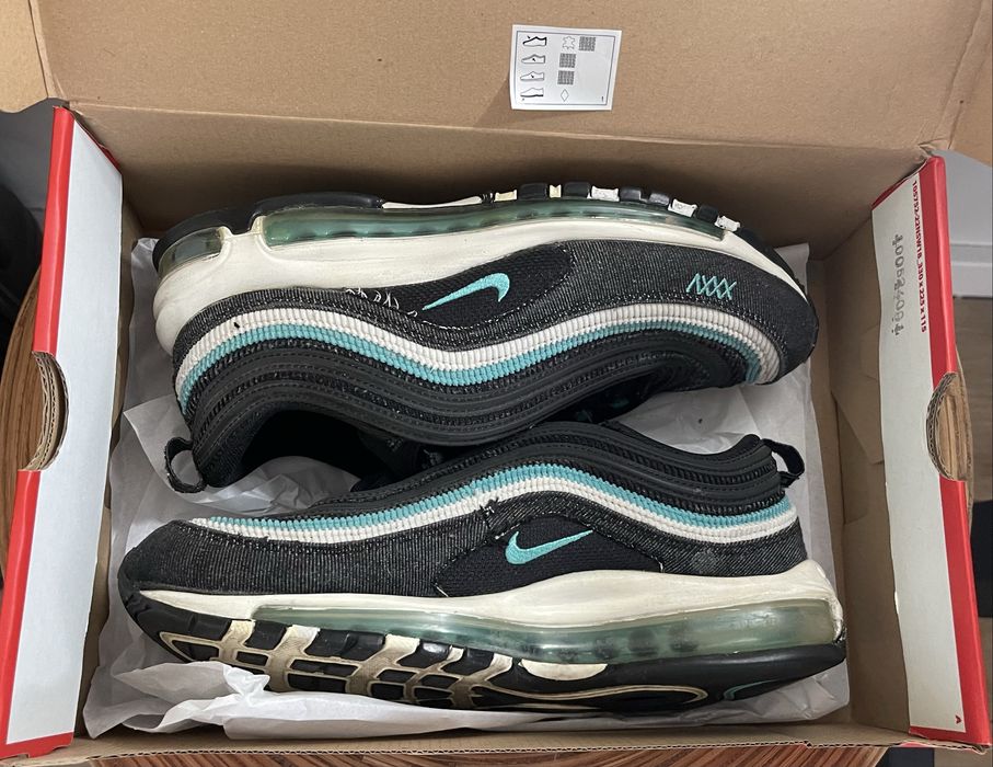 Buty Nike Air Max 97 SE w kolorystyce Black Sport Turquoise