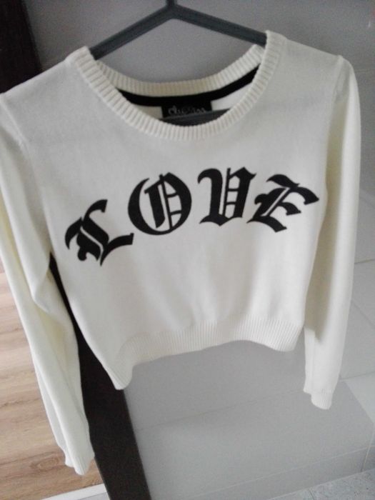 Krótka bluzka/sweter  S