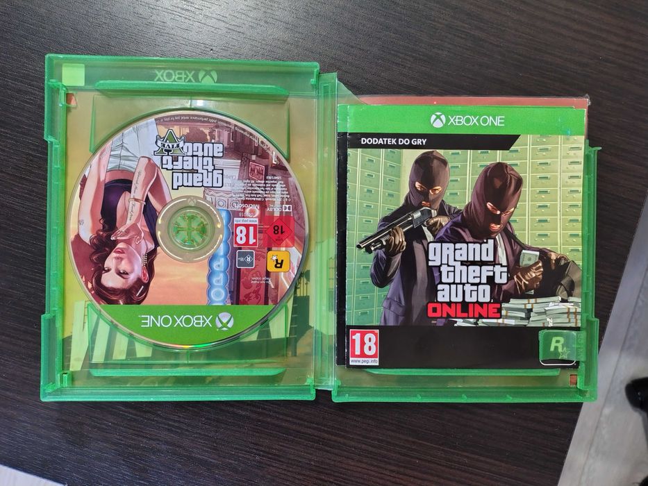 Grand Theft Auto V Xbox One pudełkowa