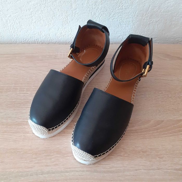 Czarne espadryle GLYN // See by Chloé