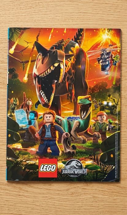 Revista LEGO Jurassic World n.º 6- Completa + Dinossauro