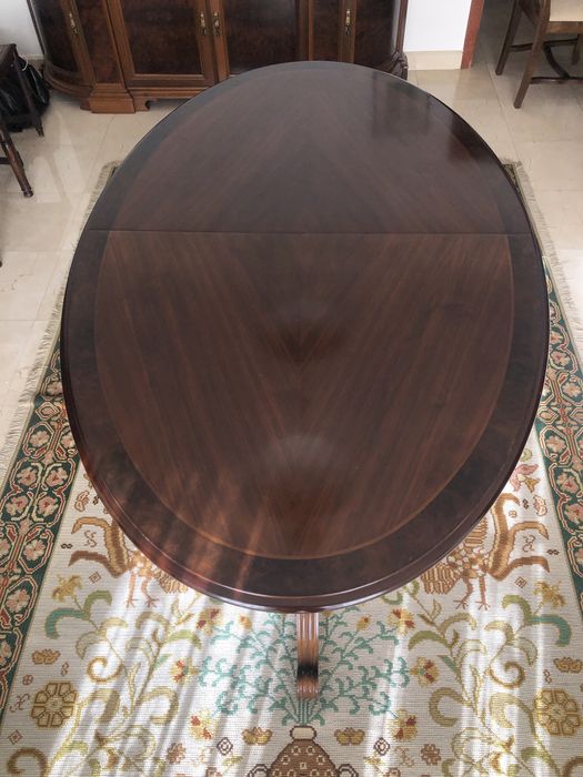 Mesa nogueira extensivel