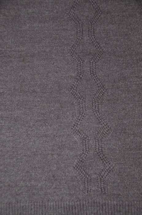 Fioletowy  dzianinowy sweter rozm.40