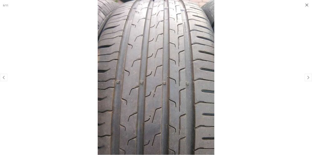 4x nowe opony letnie Continental EcoContact 6 215/55 R17
