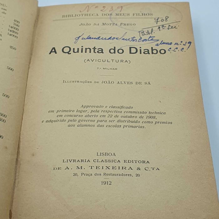 Livro - João Da Motta Prego - A Quinta do Diabo - PAR6