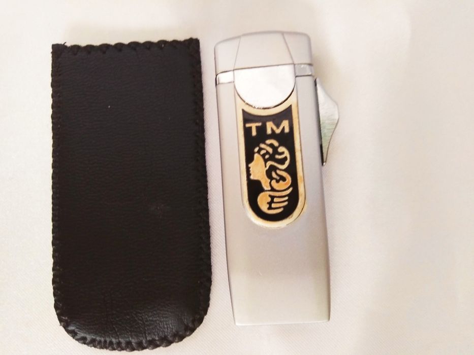 =Зажигалка  газовая с чехлом, турборежимом, новая