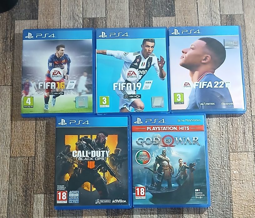 Jogos para  PS4.
