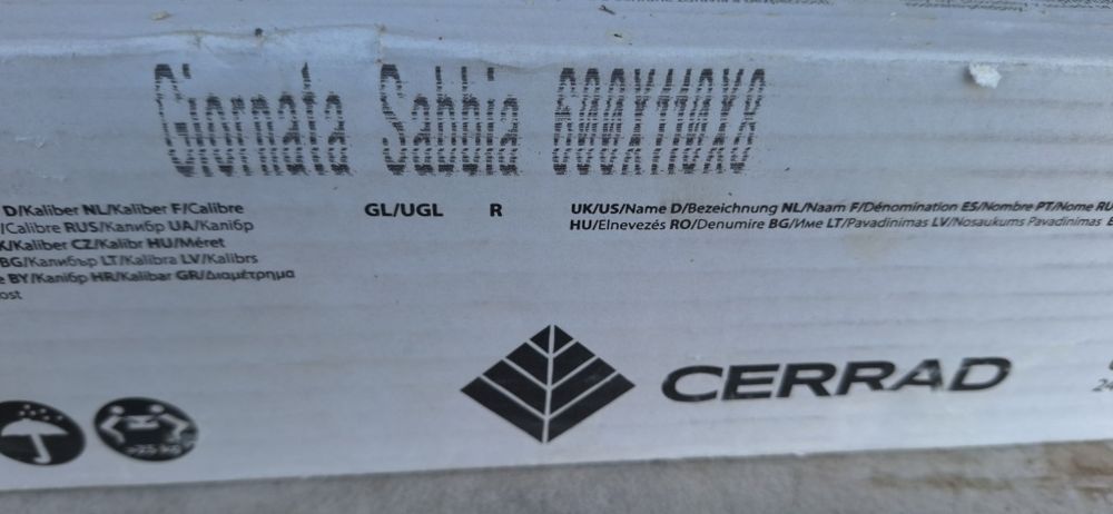 Giornata Sabbia 60x11 cerrad