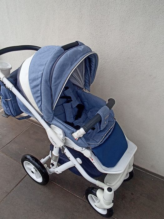Wózek 3w1 z fotelikiem cybex Adamex barletta new