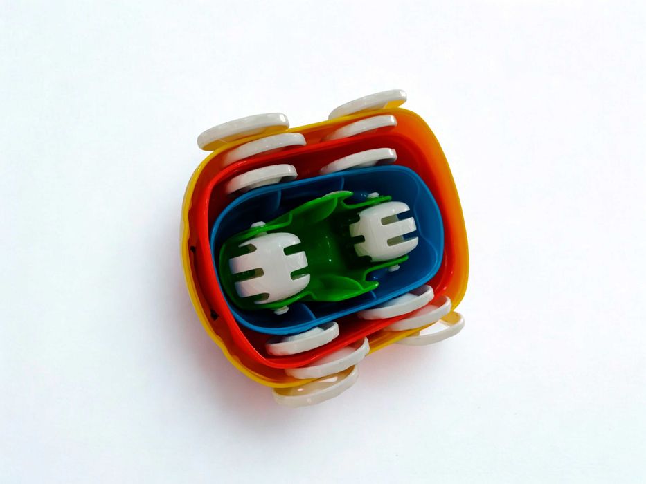 Conjunto 4 carros de brinquedo