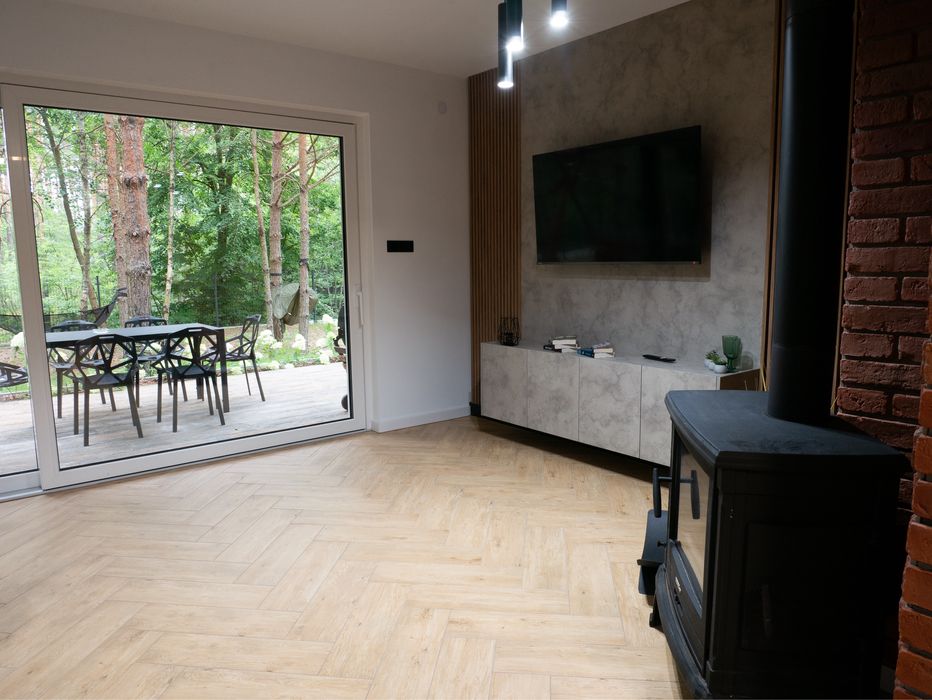 Wynajem domków w lesie, Roztocze, Zwierzyniec, JACUZZI, SAUNA, SPA