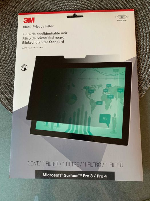 Filtry prywatyzujące 3M na monitor