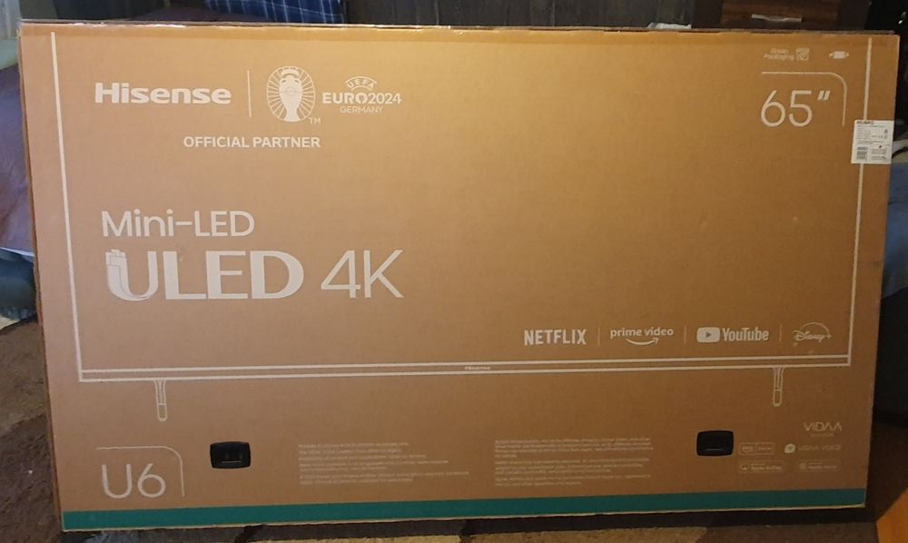 Pudełko transportowe TV 65"  wym. 164×104×16