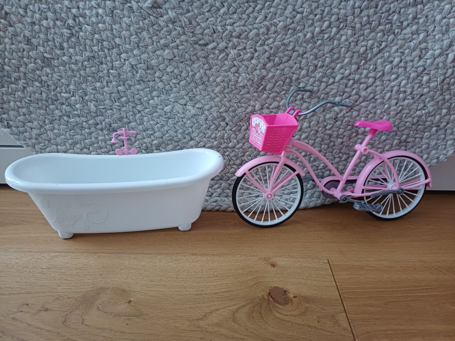 Domek dla lalek barbie + akcesoria