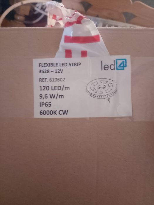 Fitas de led e transformadores